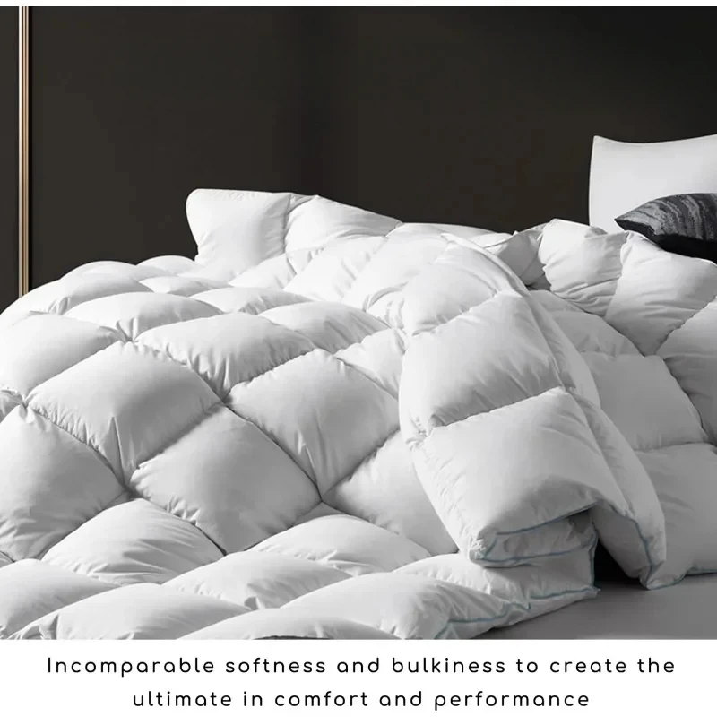 California King Comforter - Luxurious All-Season, Ultra Soft Fill Power, Fluffy Medium Warmth, Hotel Collection