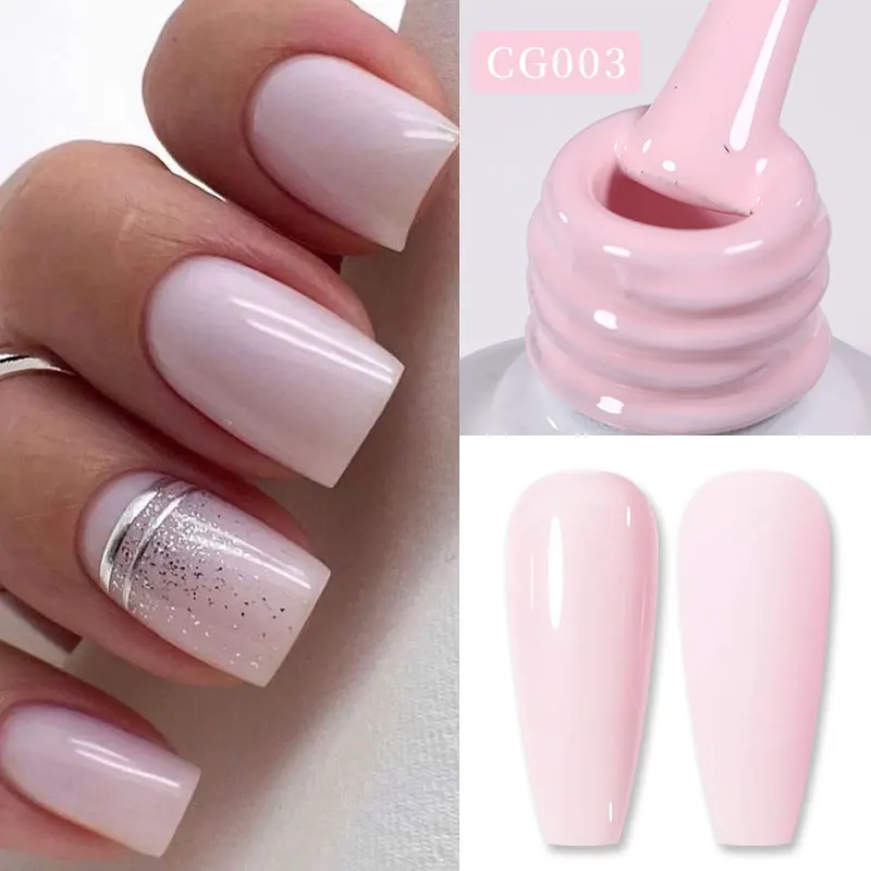 BORN PRETTY Nail Gel Polish 10ml Varnis Semi Permanent Pink Nude Color Gel Need Base Gel Top Coat Soak Off Nail Art UV LED Gel