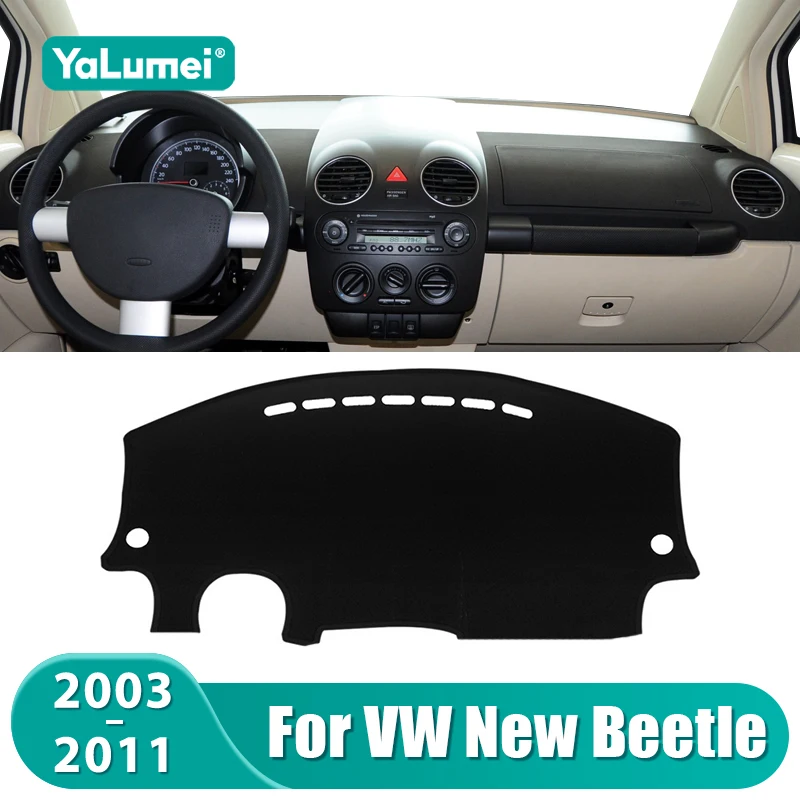 

For Volkswagen VW New Beetle 2003 2004 2005 2006 2007 2008 2009 2010 2011 Car Dashboard Mat Sun Shade Non-slip Cover Accessories