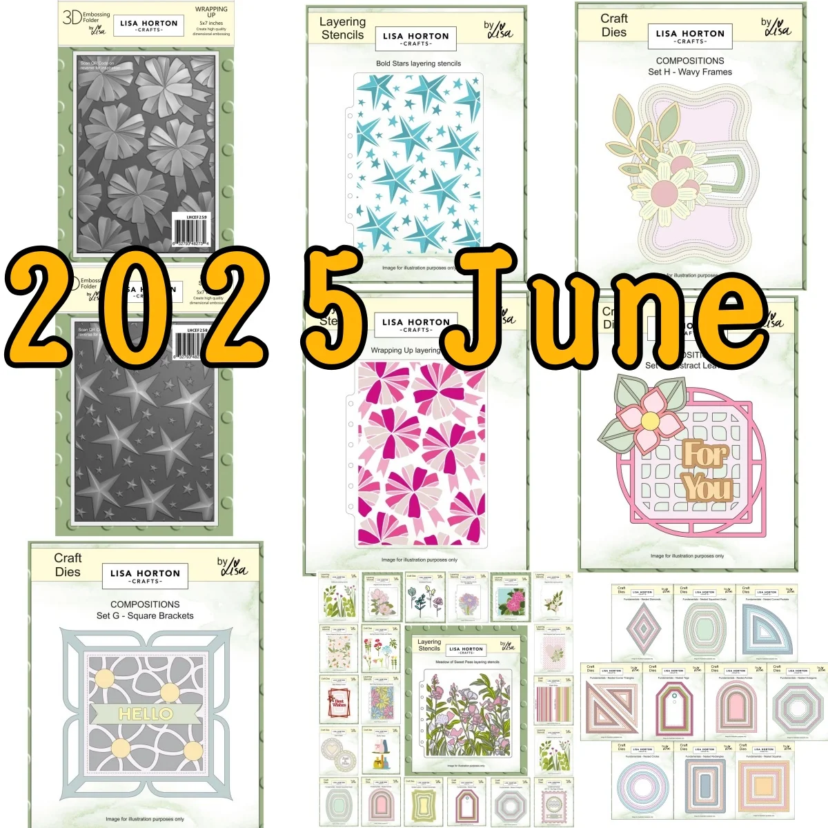 

Stars Crafts Wrapping Up Frames Square Leaves Metal Cutting Dies 3D Embossing Folders Stencil Set Scrapbooking DIY Photo Album