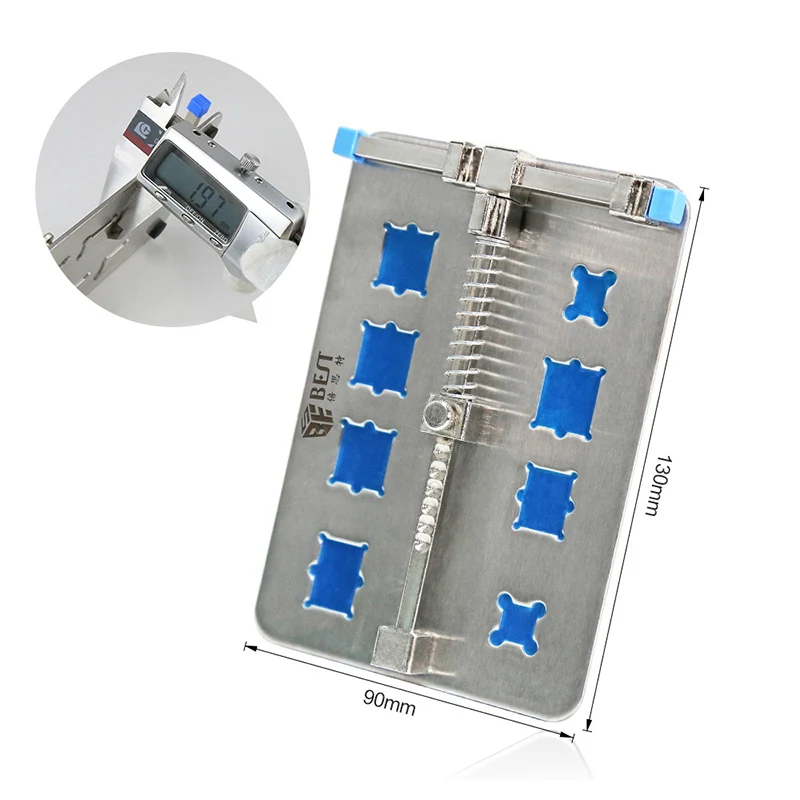 Pcbホルダー肥厚ステンレス鋼電話ic修理治具回路ボードsolering作業ステーションユニバーサルツール