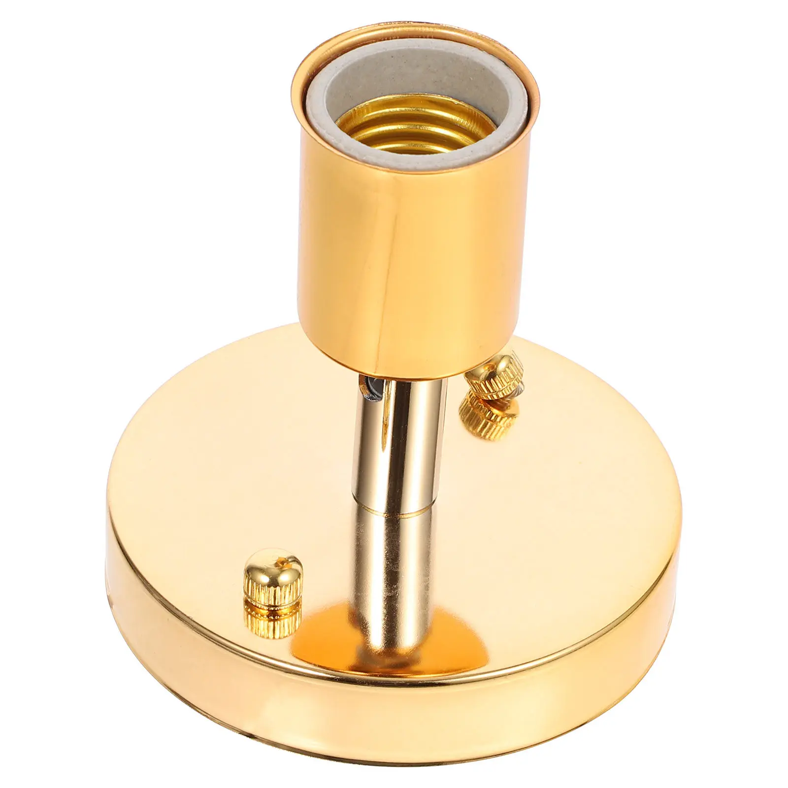 E27 Thread Lamp Holder 180 Degree Rotation Adjustable Light Adapter Wall Light Base for Home Or Office E27 Thread Lamp Holder