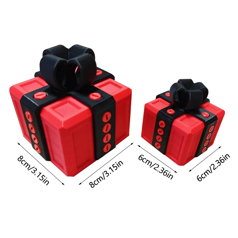 

Annoying Present with Middle Finger in A Box Gift Box with Screws Prank Surprise Pop-Up Novelty Funny Gifts for Adult Toys