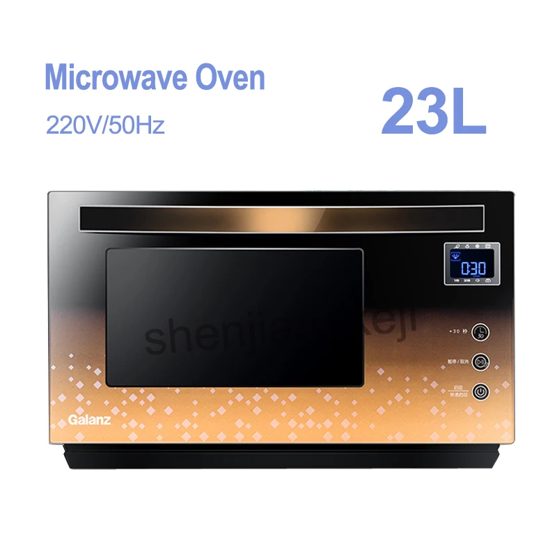 

Household Microwave Oven 23L Electric Microwaves Smart APP Remote control touch screen intelligent lightwave oven 220v50hz 1pc