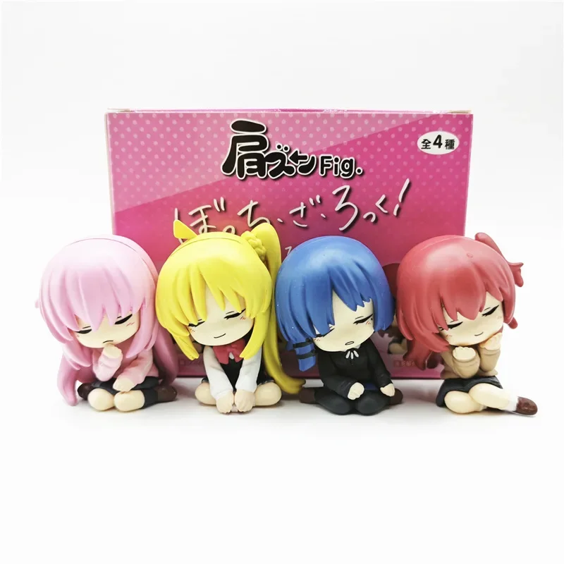 

Bocchi the Rock! Sleeping Series Gashapon Toys - Collectible Figure Models of Hitori Gotoh Ikuyo Kita Nijika Ijichi Ryo Yamada