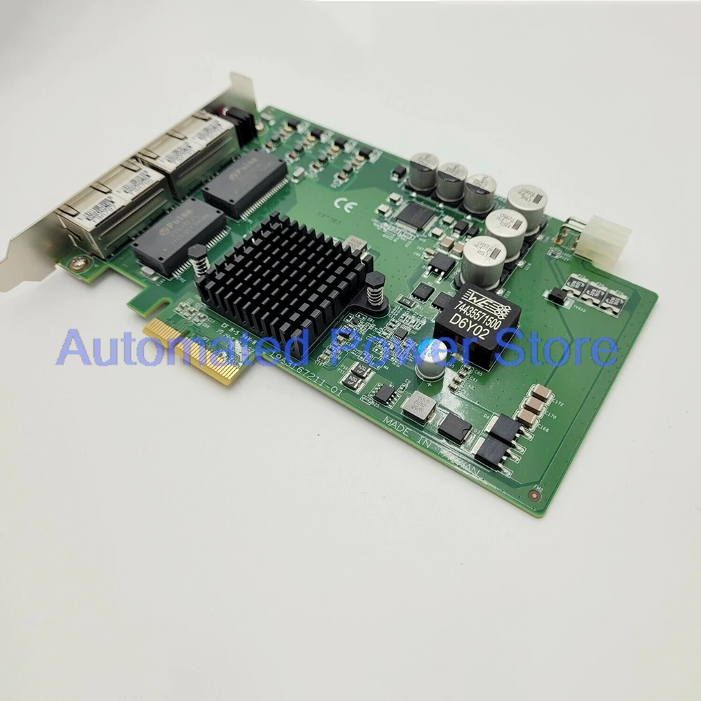 1 Pcs PCIE-1672E PCIE-1674E 1PCS 4-Port Visual Image Capture Card