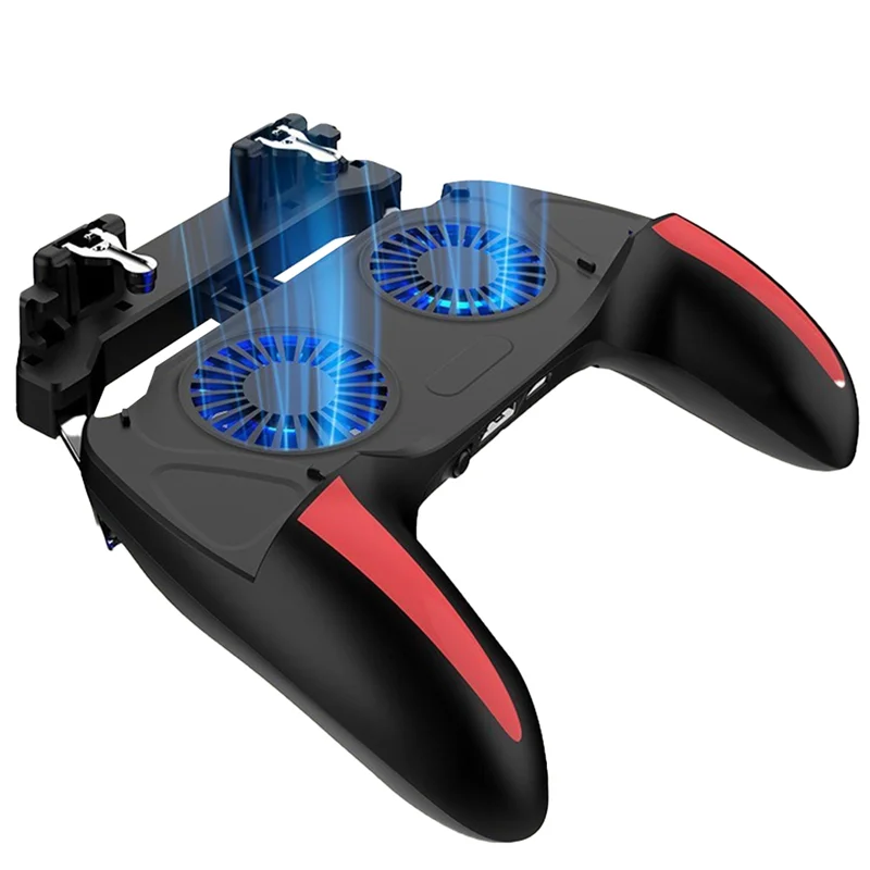 -MEOF H10 อุปกรณ์เสริมสําหรับเล่นเกมมือถือGripเกมคอนโทรลเลอร์จอยสติ๊กGamepadสําหรับTrigger Dualพัดลมระบายความร้อนเกมCoolerสําหรับโทรศัพท์