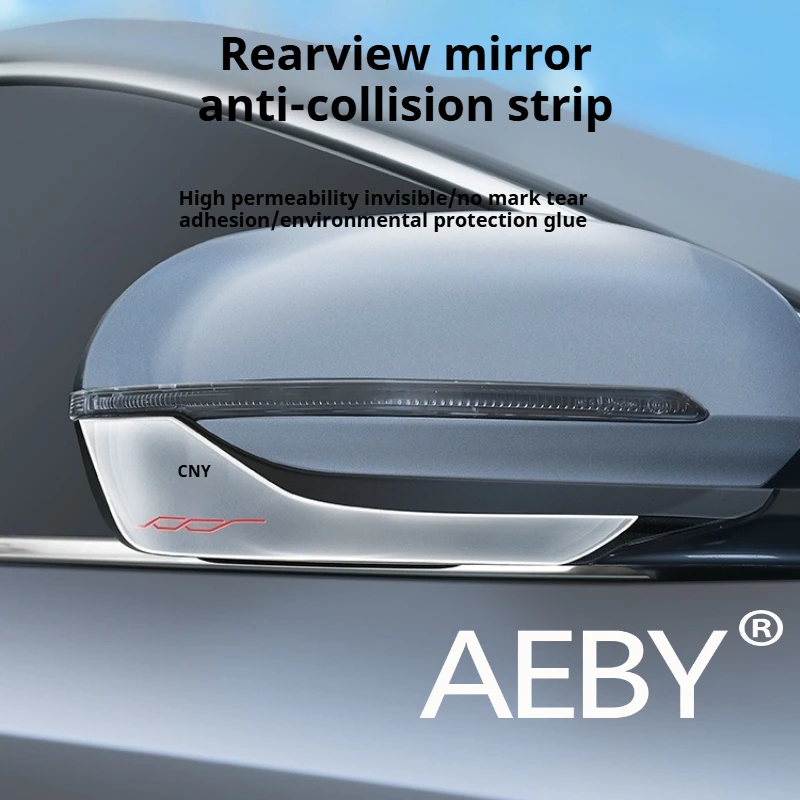 AEBY For BYD Atto 3 Smart Driving Edition 2022-2025 Rearview Mirror Protector Set,Car Side Mirror Guard,Scratch Proof Protective