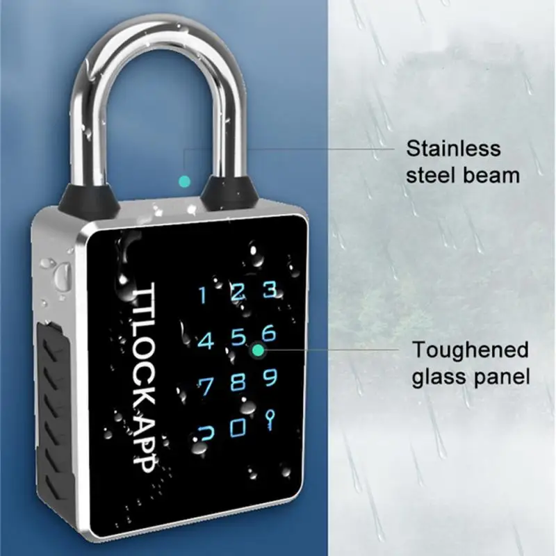 

EGFirtor TTLOCK Padlock Tuya APP IC Card RFID Password Key NFC Unlock Way Waterproof IP65 Smart Electronic Door Lock