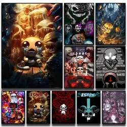 Binding Of Isaac Four Souls Classics Video Game Posters Stickers Living Room Bedroom Entrance Cafe Wall Art Decoration Painting