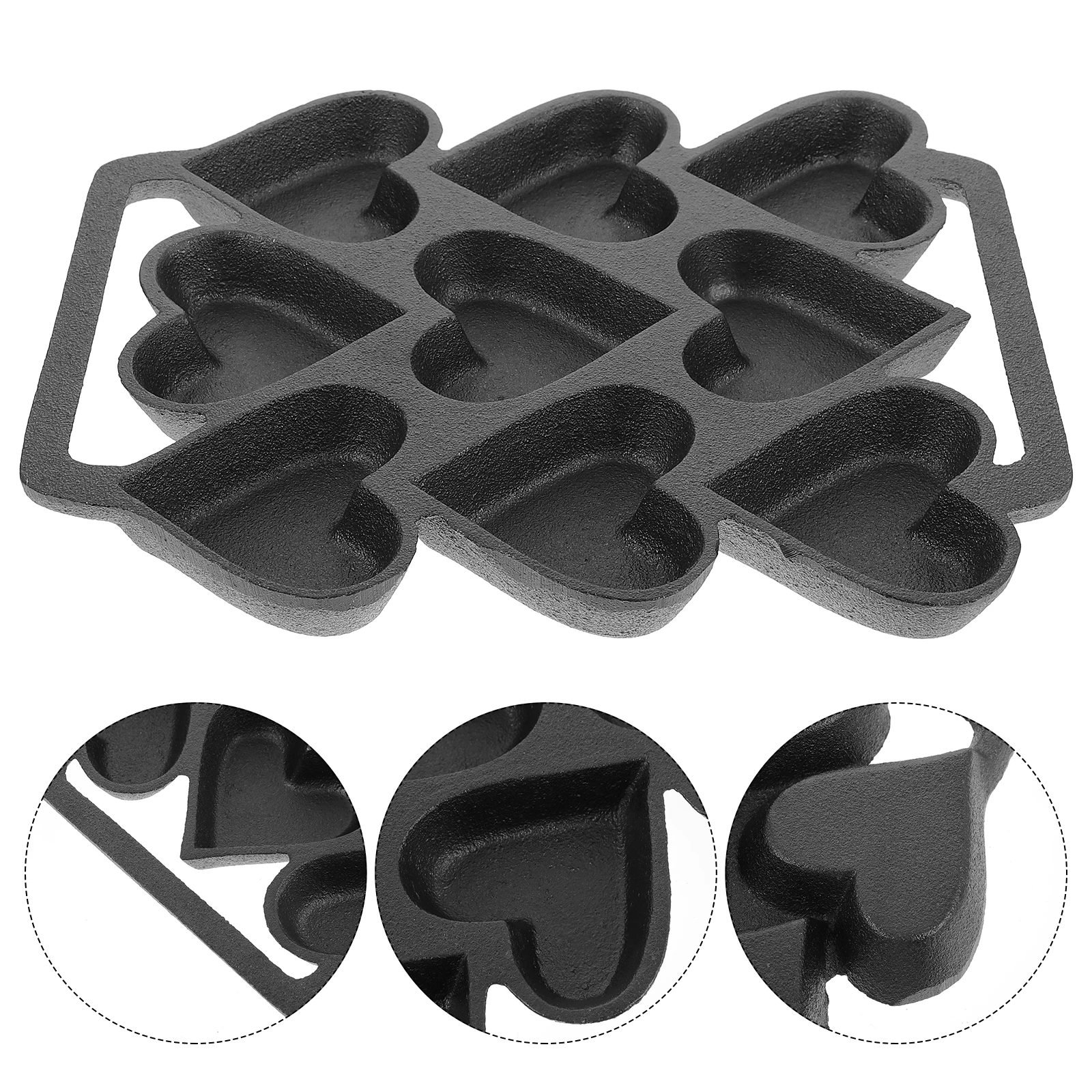 

Heart Shaped Mold Baking Pan Oven Refrigerator Proof Premium Material DIY Kitchen Tool Kitchen Baking Mold Valentine Gift