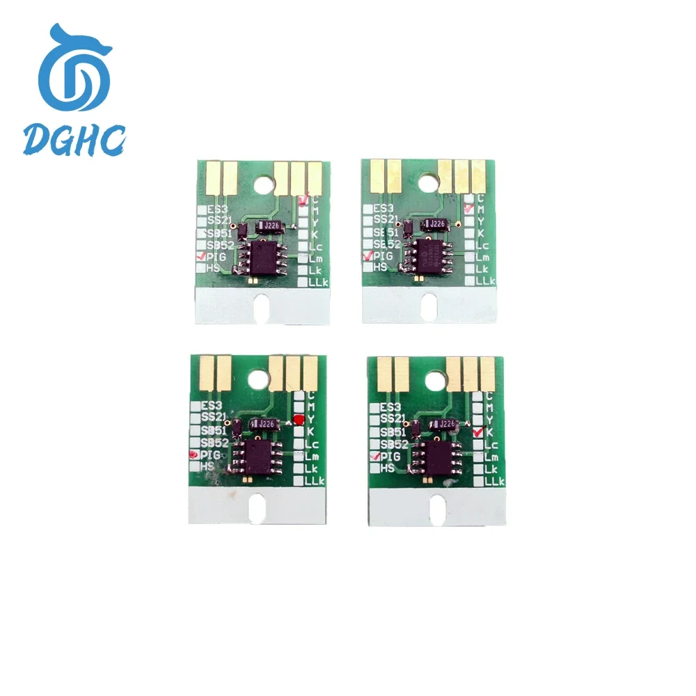 6pcs ( BK C M Y LC LM ) HS Permanent Chip for Mimaki JV5 HS Cartridge Auto Reset chip