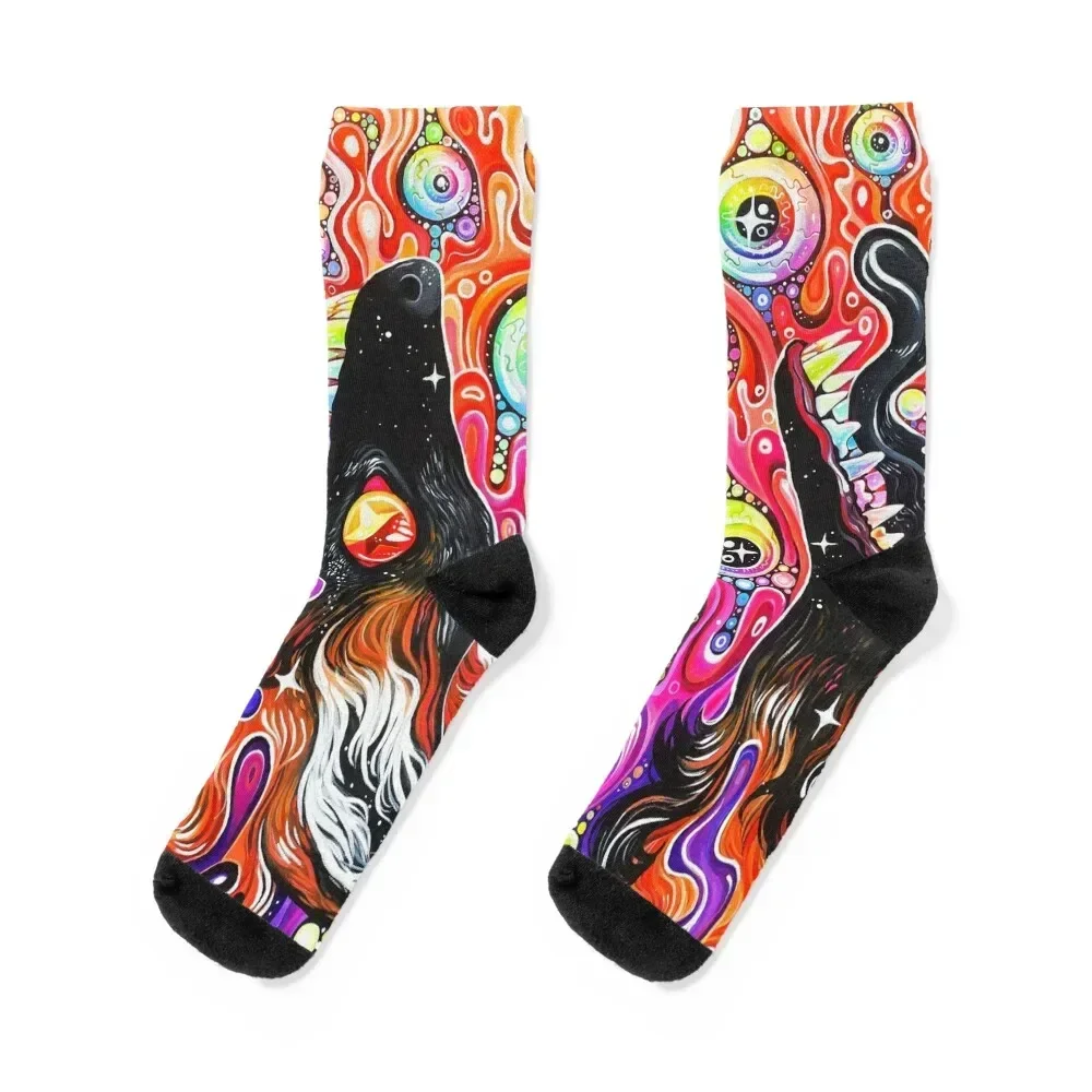 

GlitterFox Socks halloween cartoon Heating sock Socks Woman Men's