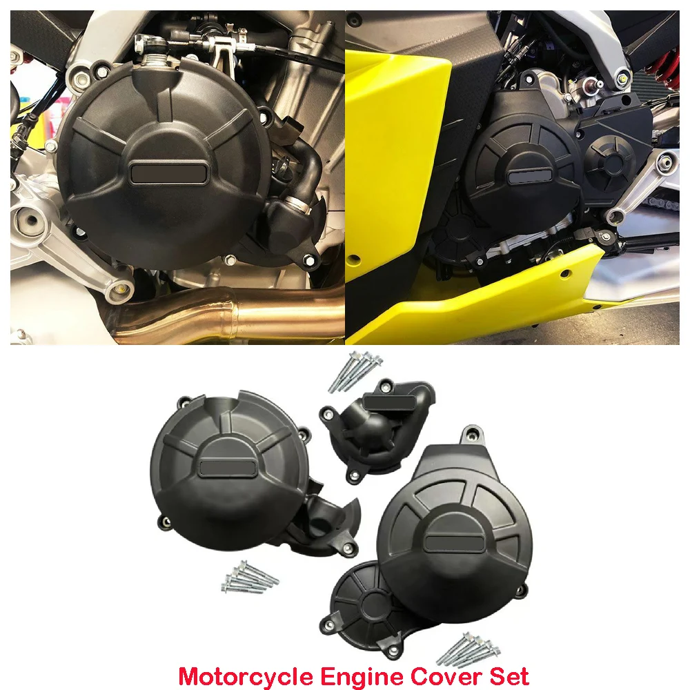 

Fit for Aprilia RS660 TUONO 660 ABS Tuareg660 Tuono660 2021-2024 Motorcycle Engine Case Cover Kits Secondary Protection Guards