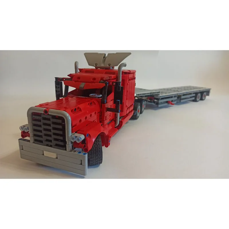 

MOC-155646 Классический грузовой прицеп, модель строительного блока, 1545, детали MOC, креативная детская игрушка на день рождения для мальчиков, подарок