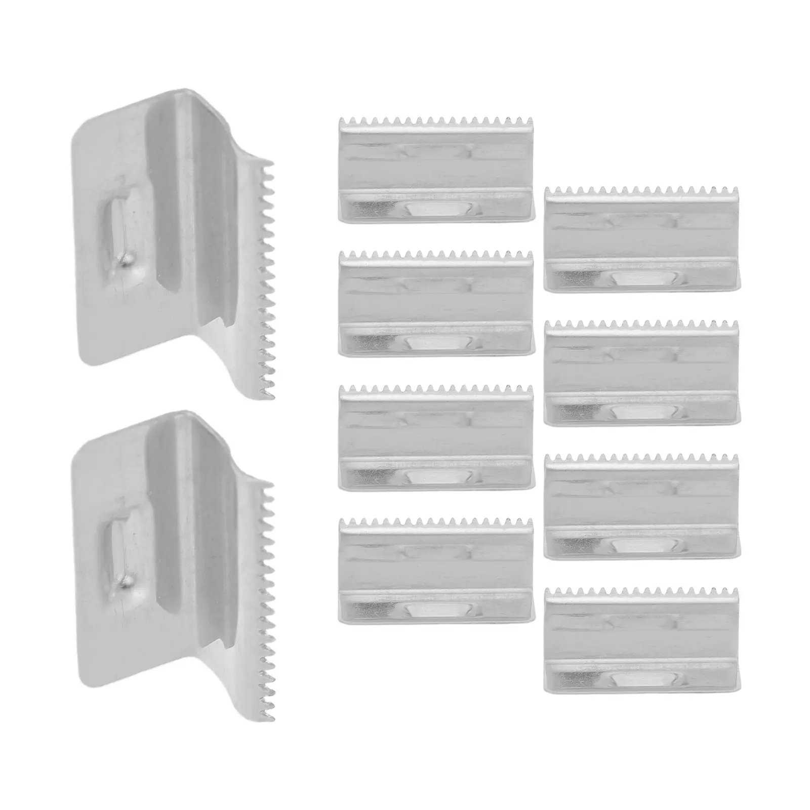10Pcs Tape Dispenser Blade Cutter Replacement Heavy Duty Metal Cutting Blades for Office Commercial Adhesive Tape Dispenser - view 3