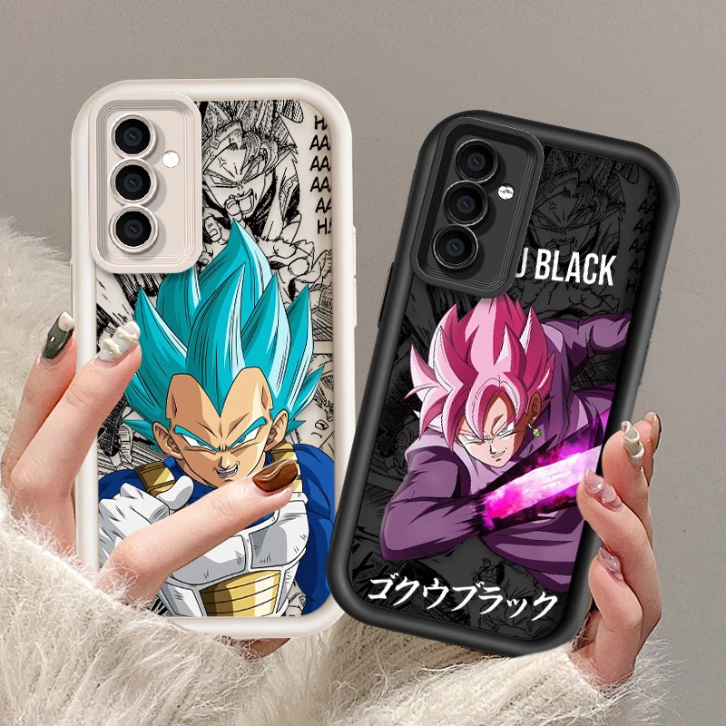 Dragon Balls Saiyans Blue For OPPO A98 94 92 78 76 74 72 58 57 54 53 2020 Find X5 3 Pro 5G 4G Soft Eye Ladder Phone Case