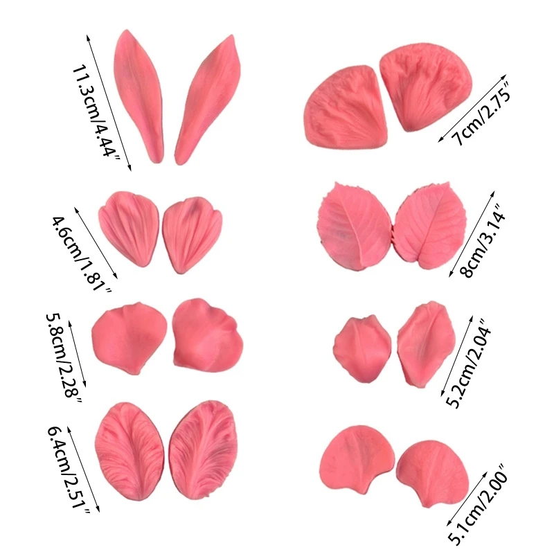 꽃잎 잎 Bakeware 쿠키 금형 비스킷 금형 DIY 만화 프레스 베이킹 금형 생일 쿠키 도구 케이크 장식 Dropshipping