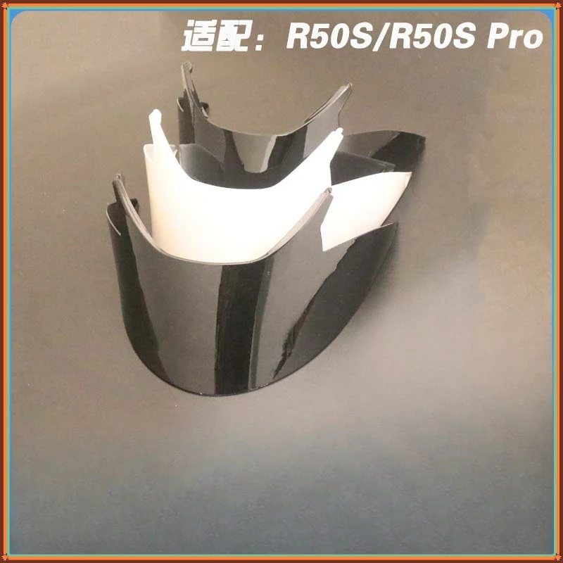 Motorcycle Helmet Large Rear Spoiler Modified Aerodynamic Tail Wing Accessory Compatible with Morris R50S R50S Pro R90GP  Helmet