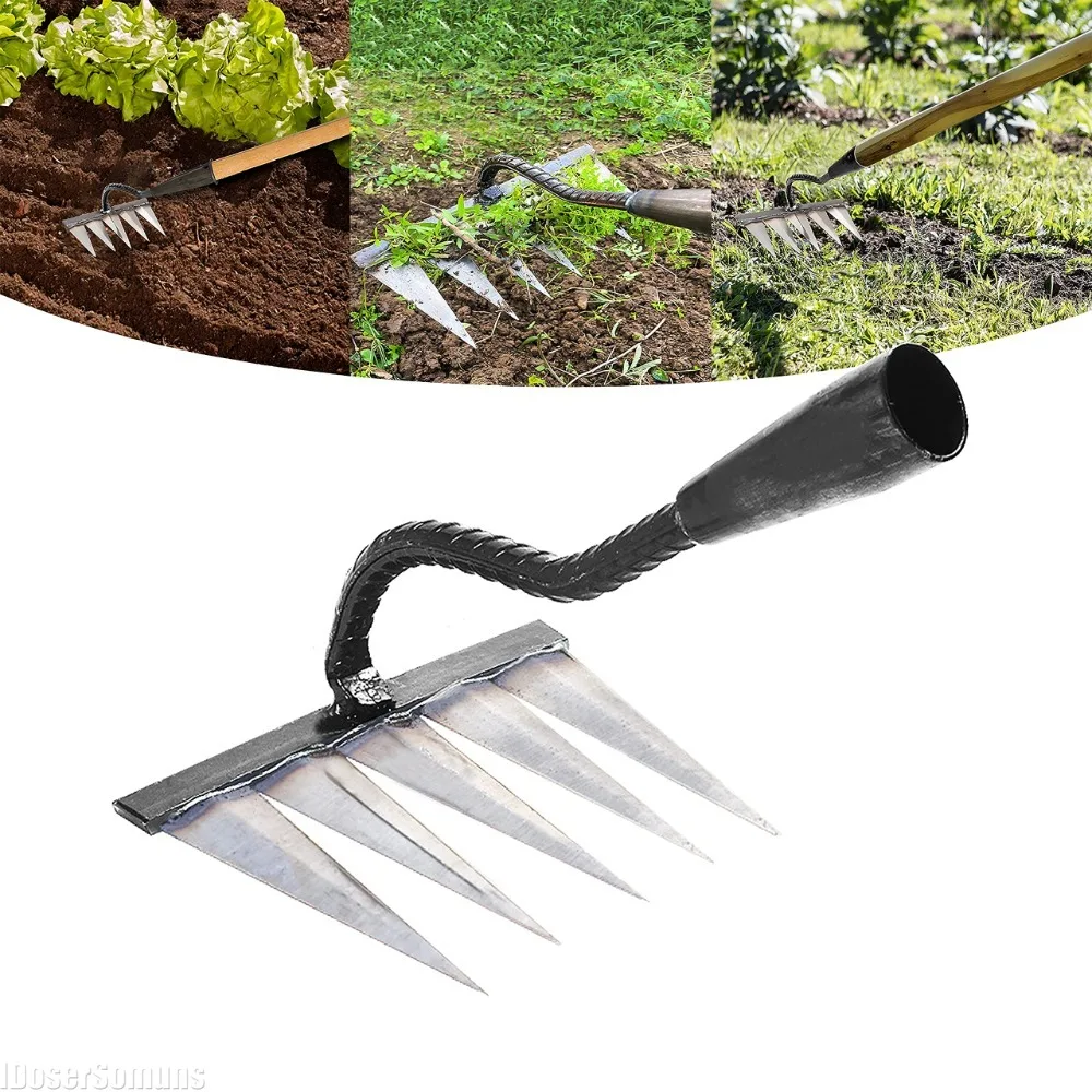 

Hoe Weeding Rake Agricultural Tools Grass And Root Hoe Divine Tool For Plowing And Loosening Soil Rake