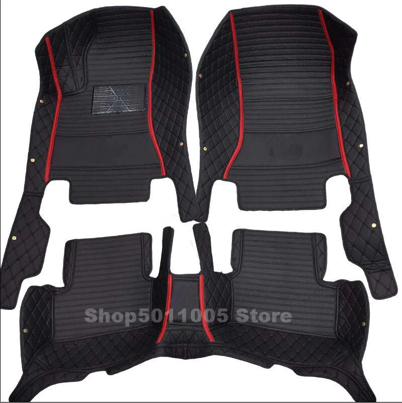 Car floor mats for lada niva 4x4 2121 2123 2115 2110 2111 2112 2113 2114 2115 2116 2117 2131 Accessories auto mats