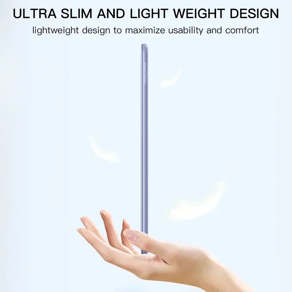 For iPad 9.7inch 5/6th  Case Accessories For iPad 7/8/9/10 Air 1/2/3/4/5 Pro 12.9 Pro 11 Mini1/2/3/4/5/6 Protective Cover Funda