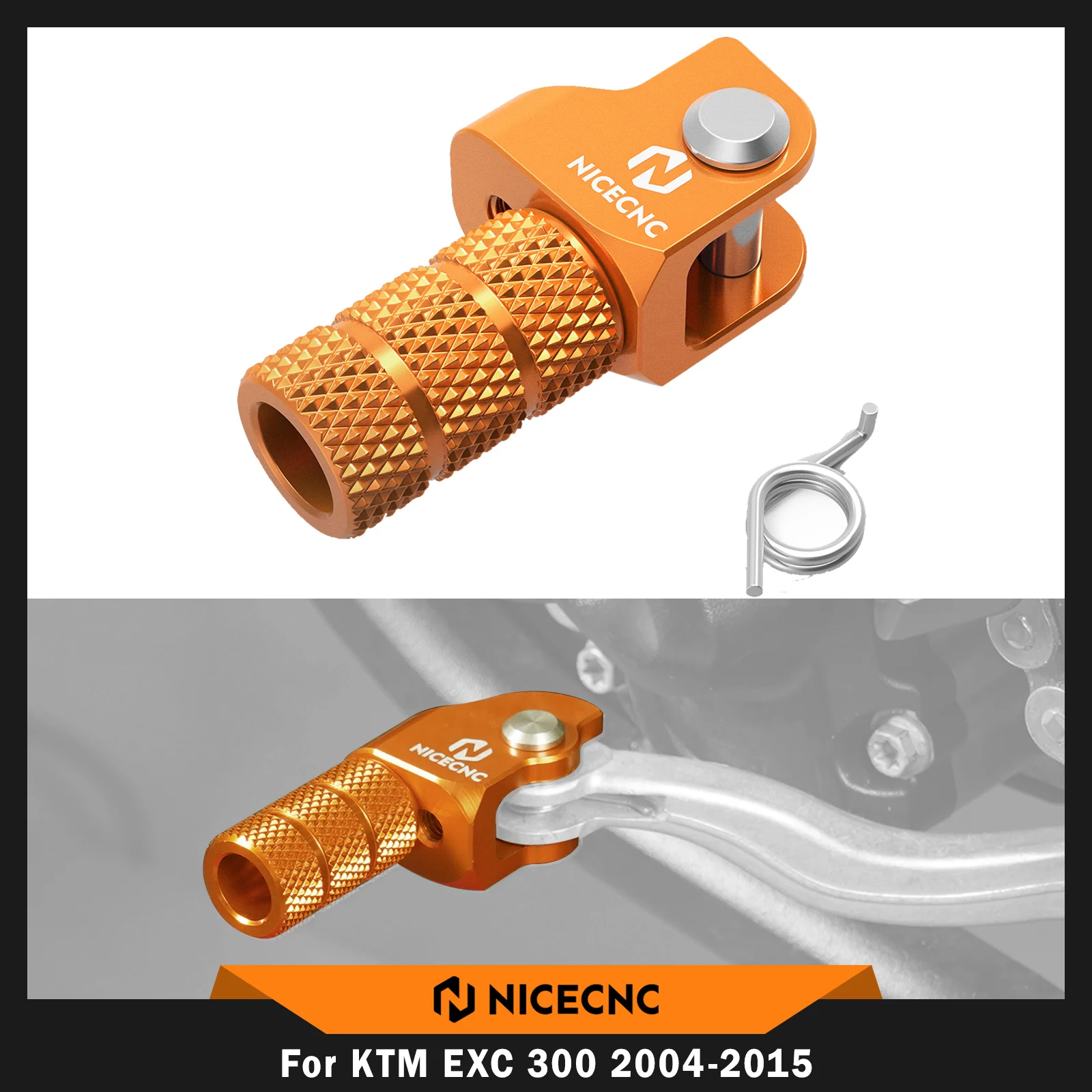 

NICECNC For KTM EXC 300 EXCF 350 SX 125 SXF 450 SMR 450 XCW 2004-2015 690 Enduro R 2009-2024 Adjustable Gear Shift Lever Tip