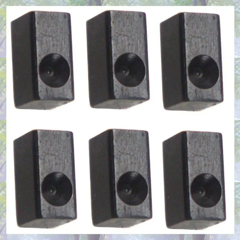 36 Pezzi Chitarra Tremolo Ponte Sella Morsetto Blocco Pressione Stringa Inserto Blocco Metallico Per Parti di Chitarra Elettrica
