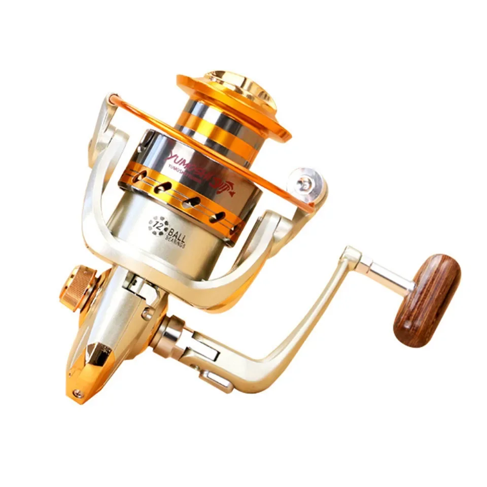 Aluminum Fishing Reel 12BB Anti-corrosion Roller Type - High Performance