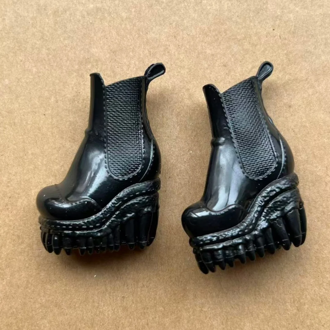 Monster-Puppenschuhe und -Stiefel im Maßstab 1:6, DIY-Sandalen, Anziehzubehör, Persönlichkeitsspielzeugteile für weibliche Puppen, Dekorationen – Detail 16