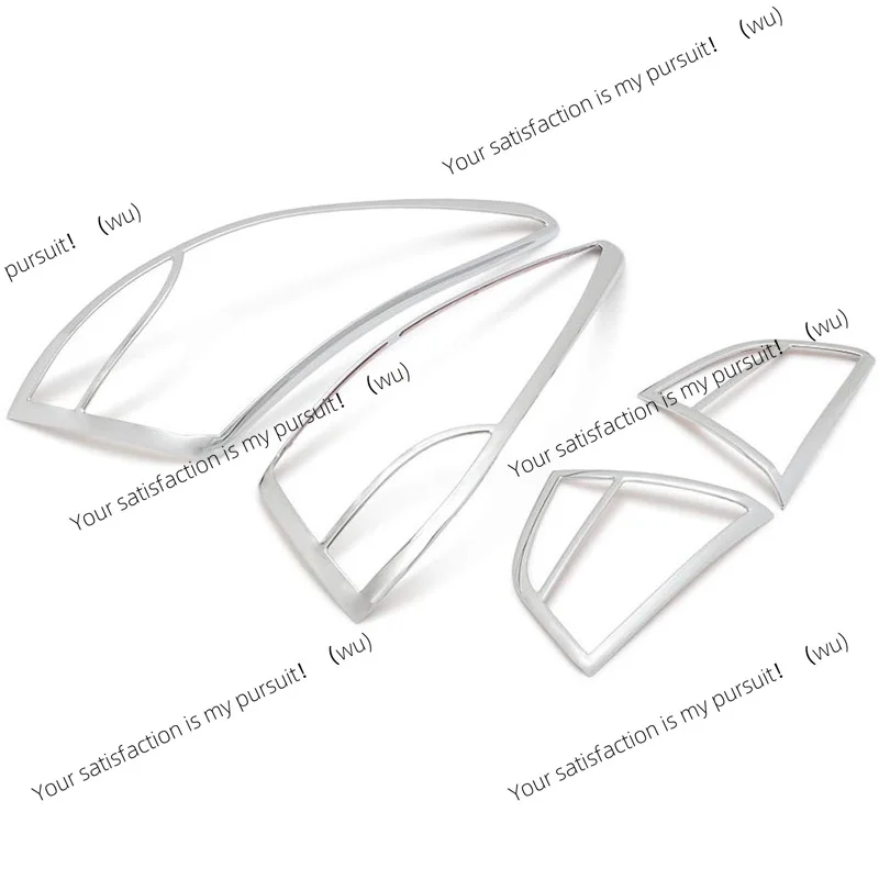 

Suitable for Hyundai Tucson IX35 2010-2014 high-quality ABS chrome-plated tail light hood decorative cover trim 4 pieces/set
