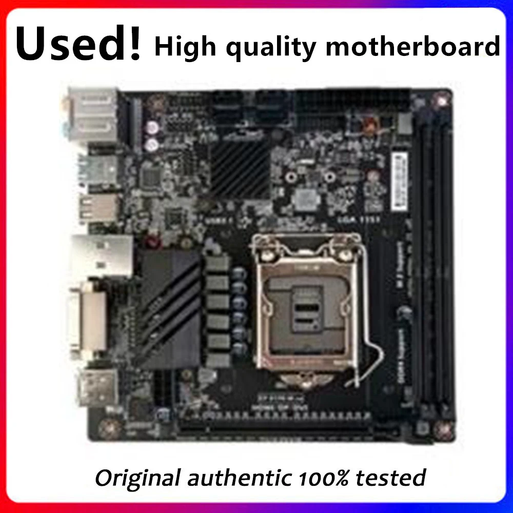 MINI ITX For Colorful i-Z170EX V20 Z170i PRO Z170N Desktop Motherboard Z170 LGA 1151 DDR4 Original Desktop Used Mainboard