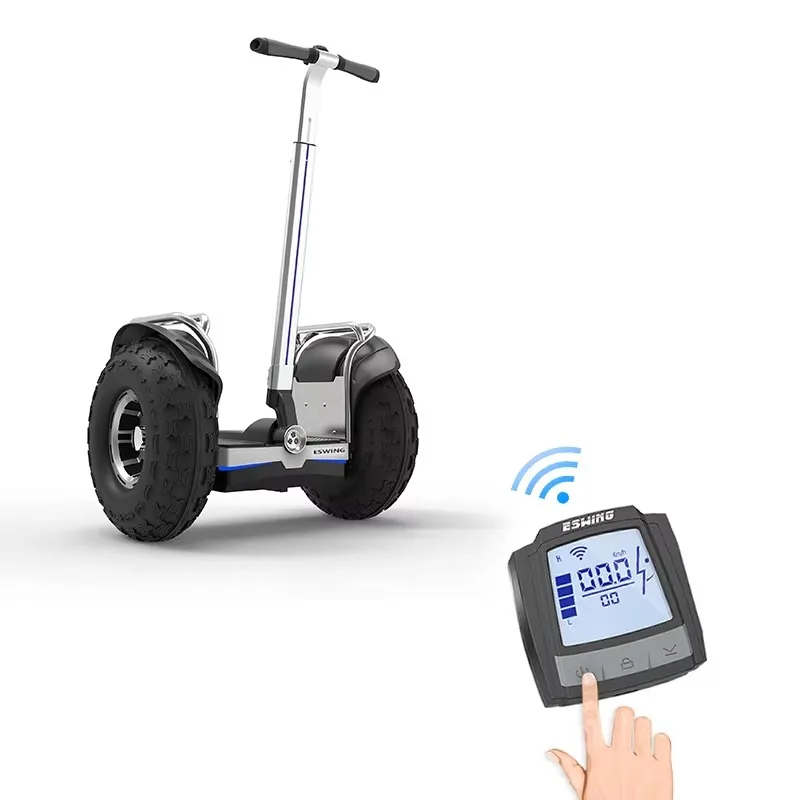 

Two Rounds Self Balancing Electric Scooter LCD ES52-018 Remote Control CE/FCC/ROHS Certified