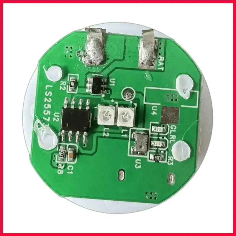 XX9B 38Mm Rechargeable Tap Light With Sound Control For Bedroom DIY Dollhouses