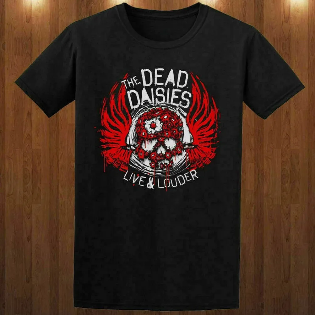 New The Dead Daisies Vintage T Shirt Short Sleeve Black All Size Unisex AC108