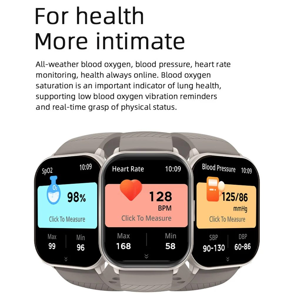 VALDUS VS02 Смарт-часы для мужчин и женщин Bluetooth вызов сердечного ритма калорий будильник совместимый с Android IOS 2025 новые умные часы