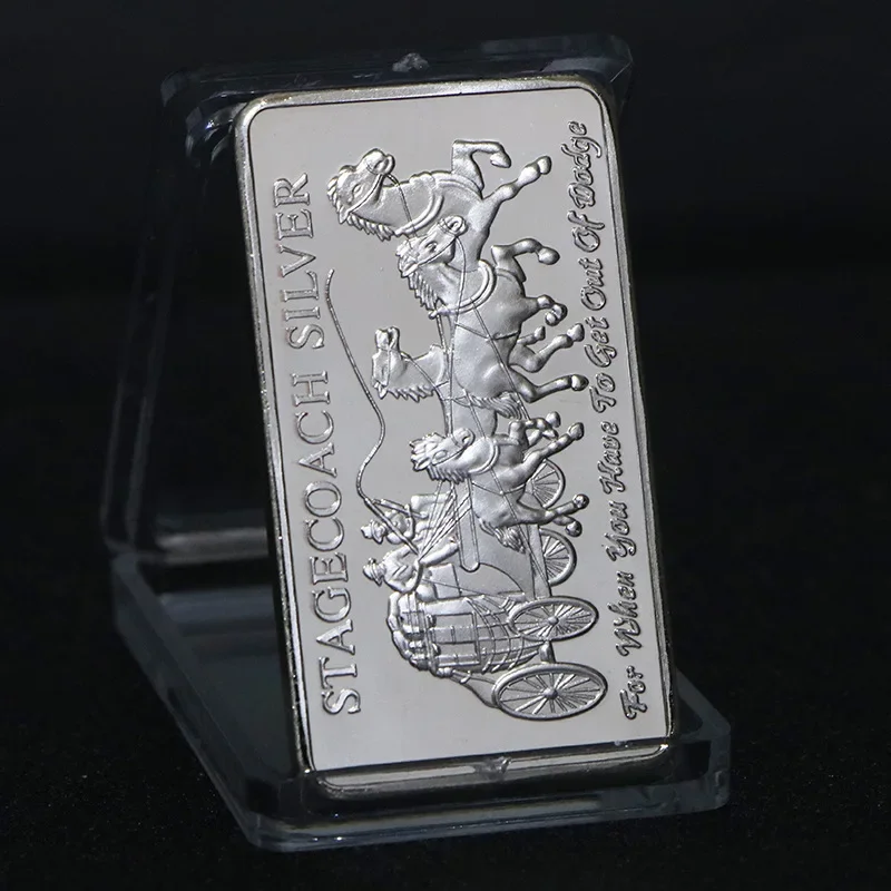 1PCS German Mint 1 Troy Ounce German Silver Bullion Bar Replica Coins Collection Canadian carriage gold coin copy gift