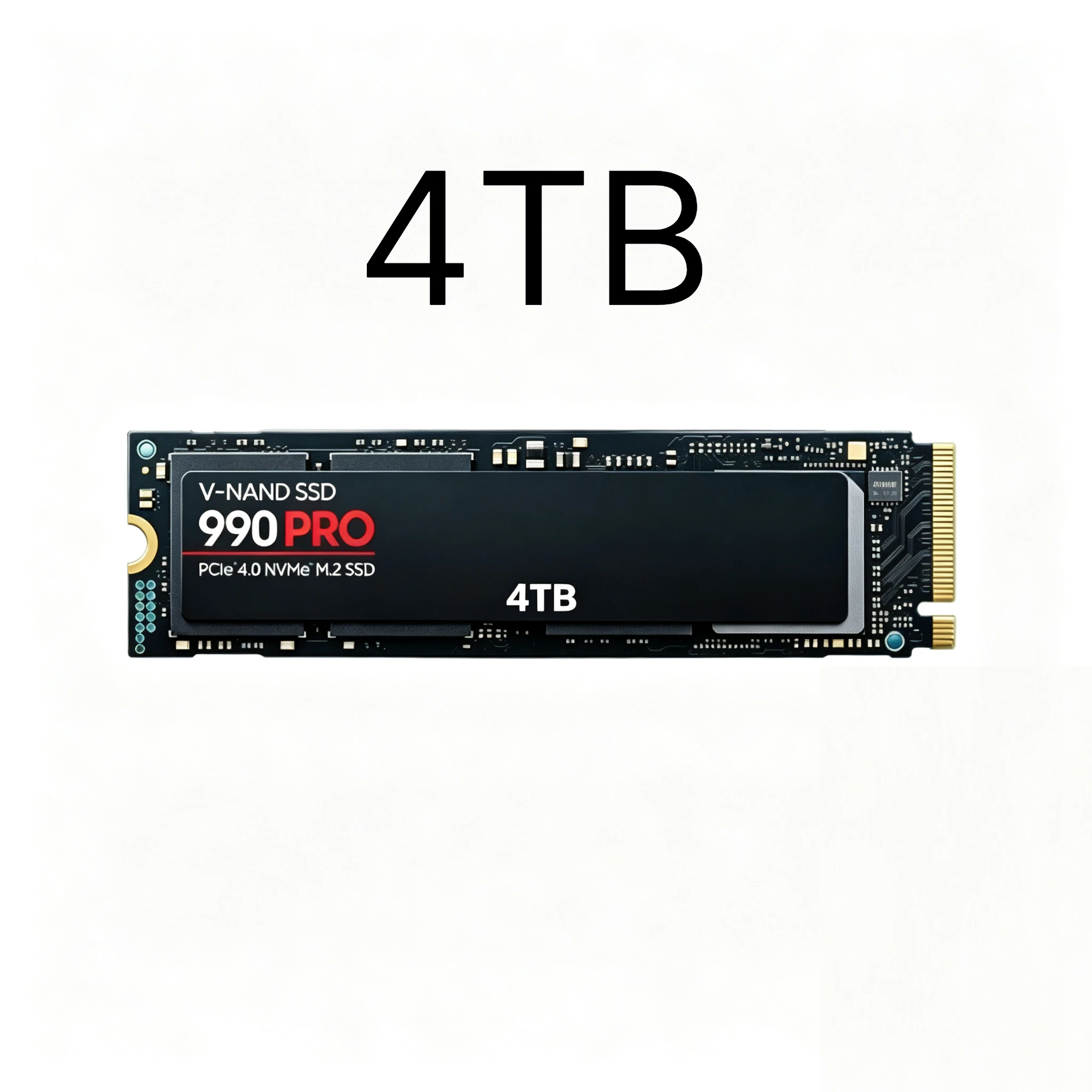 Authentieke 990 PRO M.2 2280 NVMe SSD 1TB‑4TB PCIe Gen4 7450MB/s Interne Spelopslag Voor PS5 Console Desktop Laptop Computer