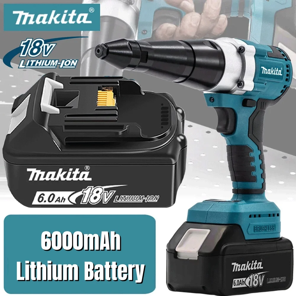 

Makita 6000mAh 100% Makita original 18V rechargeable power tool 18V replacement battery DTD172 BL1860 BL1830 BL1850 BL1860B