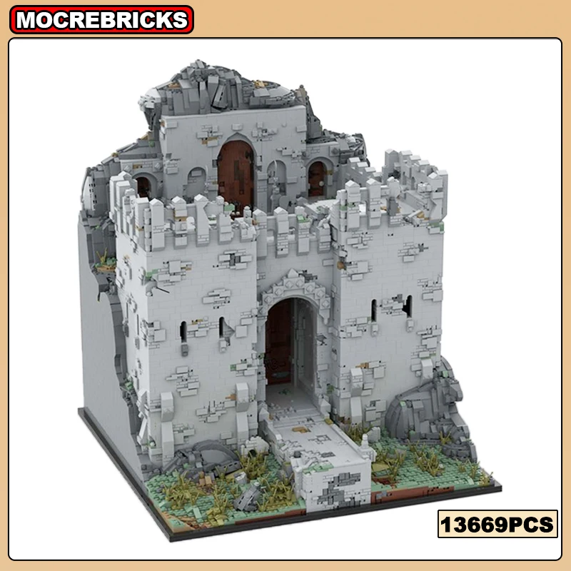 

Classic Collector Kit Finwër Castle Modular Architecture Building Blocks Creative Ancient Gate Tower Design Mode Brick Toy Set