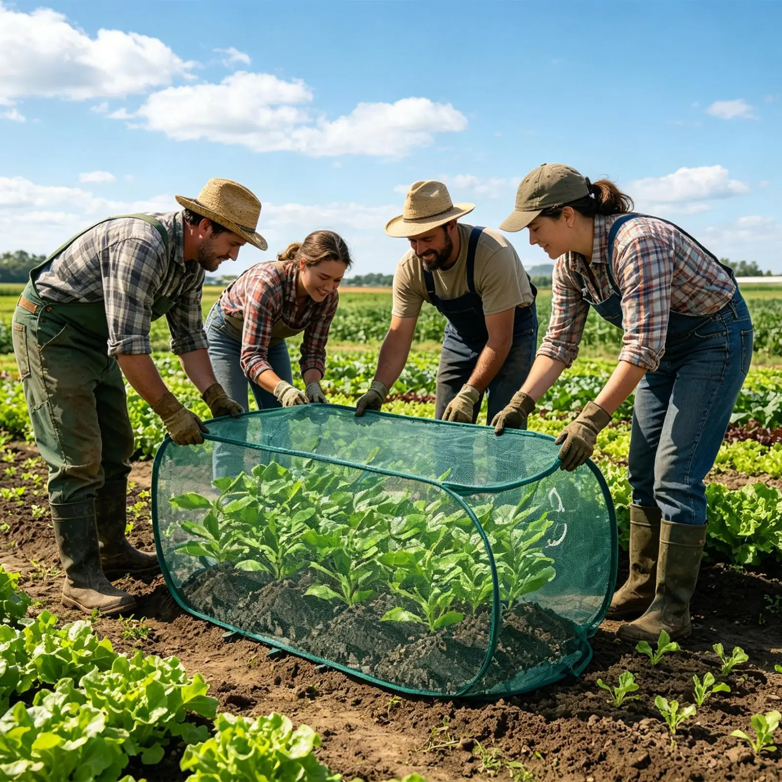 

Защитные сетки для растений, 2 штуки, нейлоновые, быстроразборные, мелкоячеистые, для защиты растений в саду, на грядках, для использования в помещении и на улице, для теплиц, патио, двора