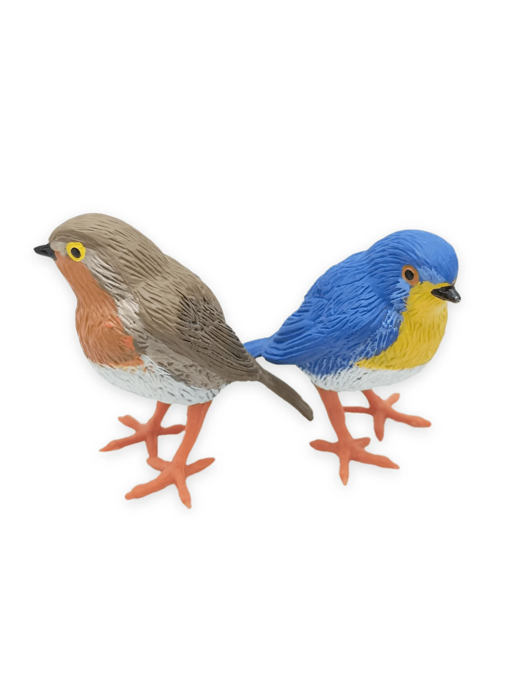 Realistic Solid Bird Models – Hummingbird, Finch, Robin Figurines for Scene Simulation, Desk & Home Decoration - Detail 1