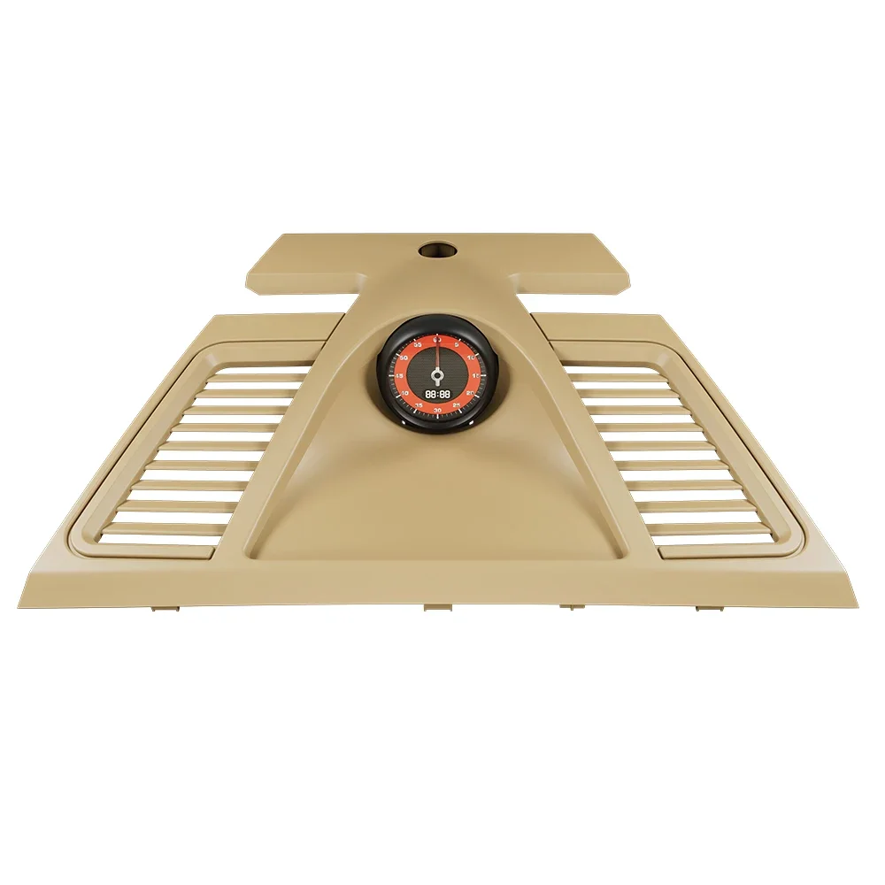 ZXY Interior Kits Center Dashboard Compass Chronometer Time Clock Cover Car Stopwatch for Porsche Panamera 2010-2016