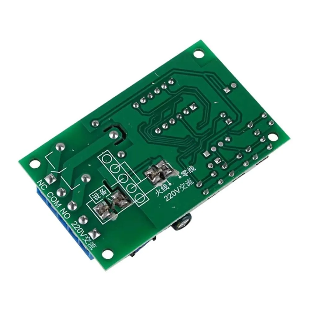 AC220V 10A Trigger Time Relay Module Time Delay/Timing/Cycle Switch Module for C-4 Solenoid Valves, Water Pumps, Motors
