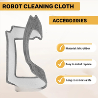 The New 6PCS Window Cleaning Robot Mop Cloth Cleaning Rag Towel Dust Cloth Cleaning Cloth for LIECTROUX YW509