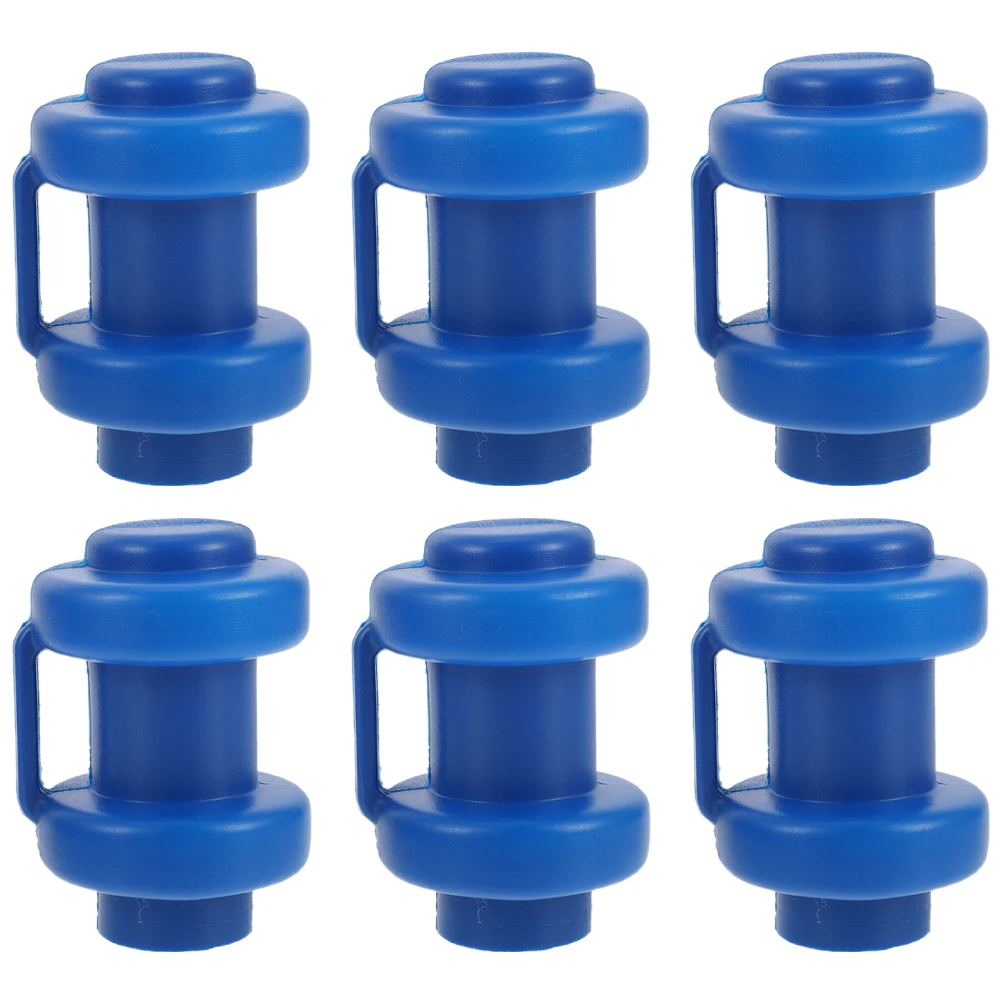 6pcs Trampoline End Cap Protective Fitness Blue For The Net Poles Waterproof Durable Safety Leisure Diameter Spare Part