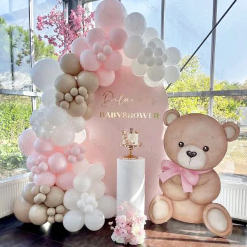 Teddy Bear Cut Out Party Props Bear Themed Baby Shower Birthday Party Decorations We Can Bearly Wait Decor