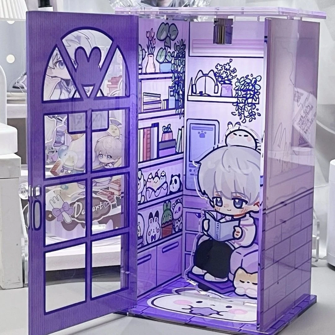 الحب والمساحة العميقة الطموح كزافييه زملاء عالية المظهر مستوى الاكريليك زخرفة سطح المكتب علامة واقفة