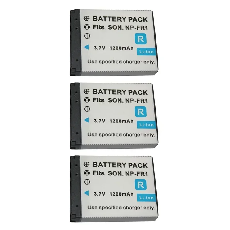 3.7V NP-FR1 Camera Battery NPFR1 for SONY DSC P100 P200 P150 P120 T30 G1 V3 T50 F88 P100L P100LJ P100PP P100R P100S P150B P150L