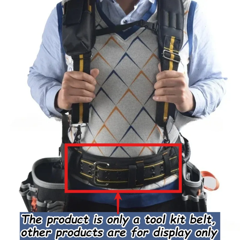 

MultiFunctional Suspension Tool Belt Oxford Cloth Breathable Waist Pad Work Belt Electrician Tool Bag Orgamizer Carpentry